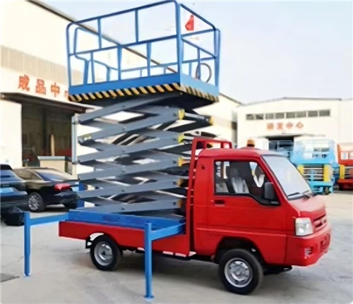 Four-wheel hydraulic platform Four-wheel hydraulic platform